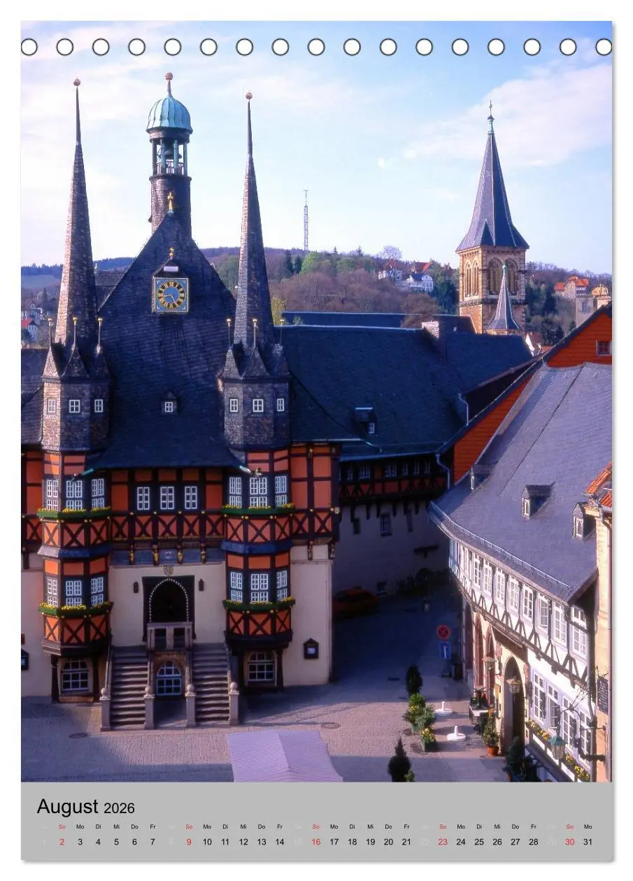 Bild: 9783516448696 | Der Harz und seine Sehenswürdigkeiten (Tischkalender 2026 DIN A5...