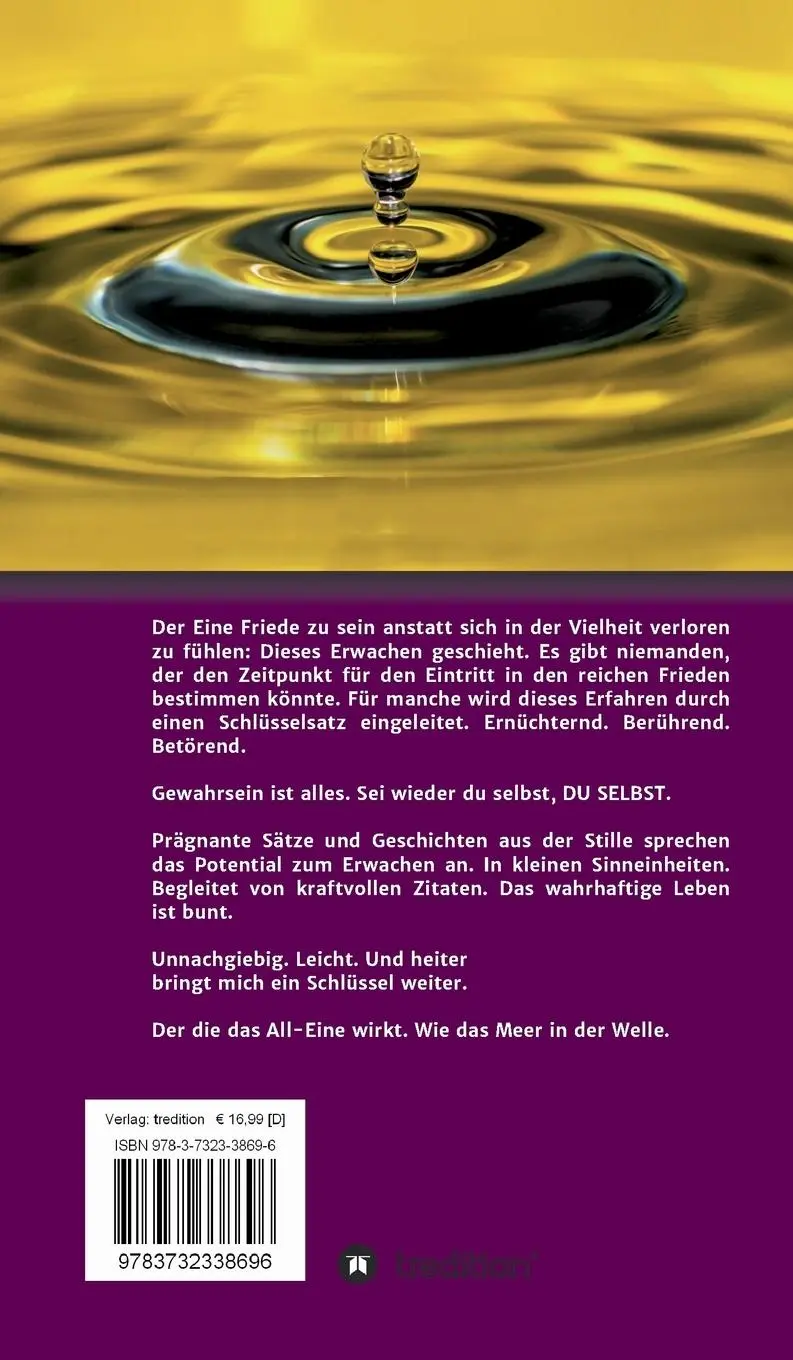 Rückseite: 9783732338696 | Der Glanz reinen Gewahrseins | Johanna Neukirch | Buch | 160 S. | 2015