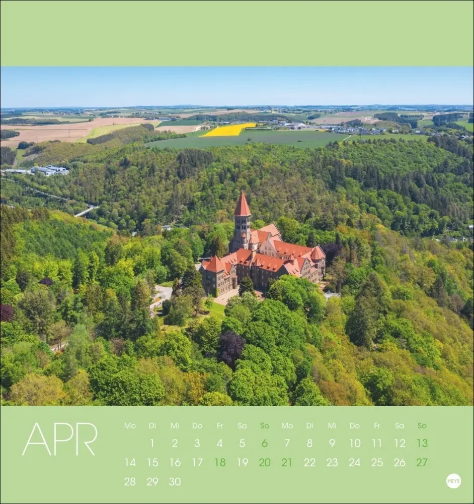 Bild: 9783756408696 | Luxemburg Postkartenkalender 2025 | Kalender | Spiralbindung | Deutsch