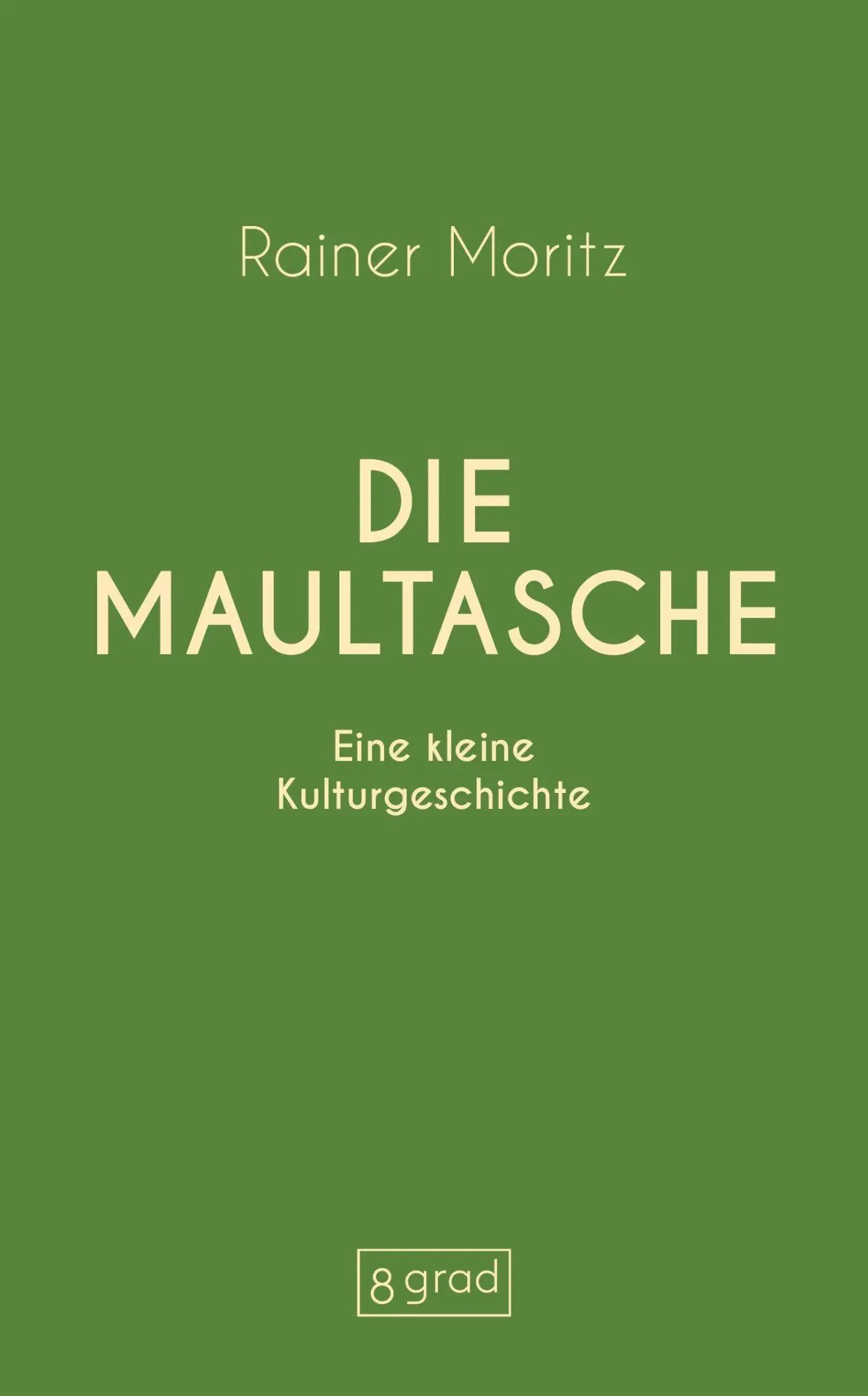Cover: 9783910228696 | Die Maultasche | Eine kleine Kulturgeschichte | Rainer Moritz | Buch