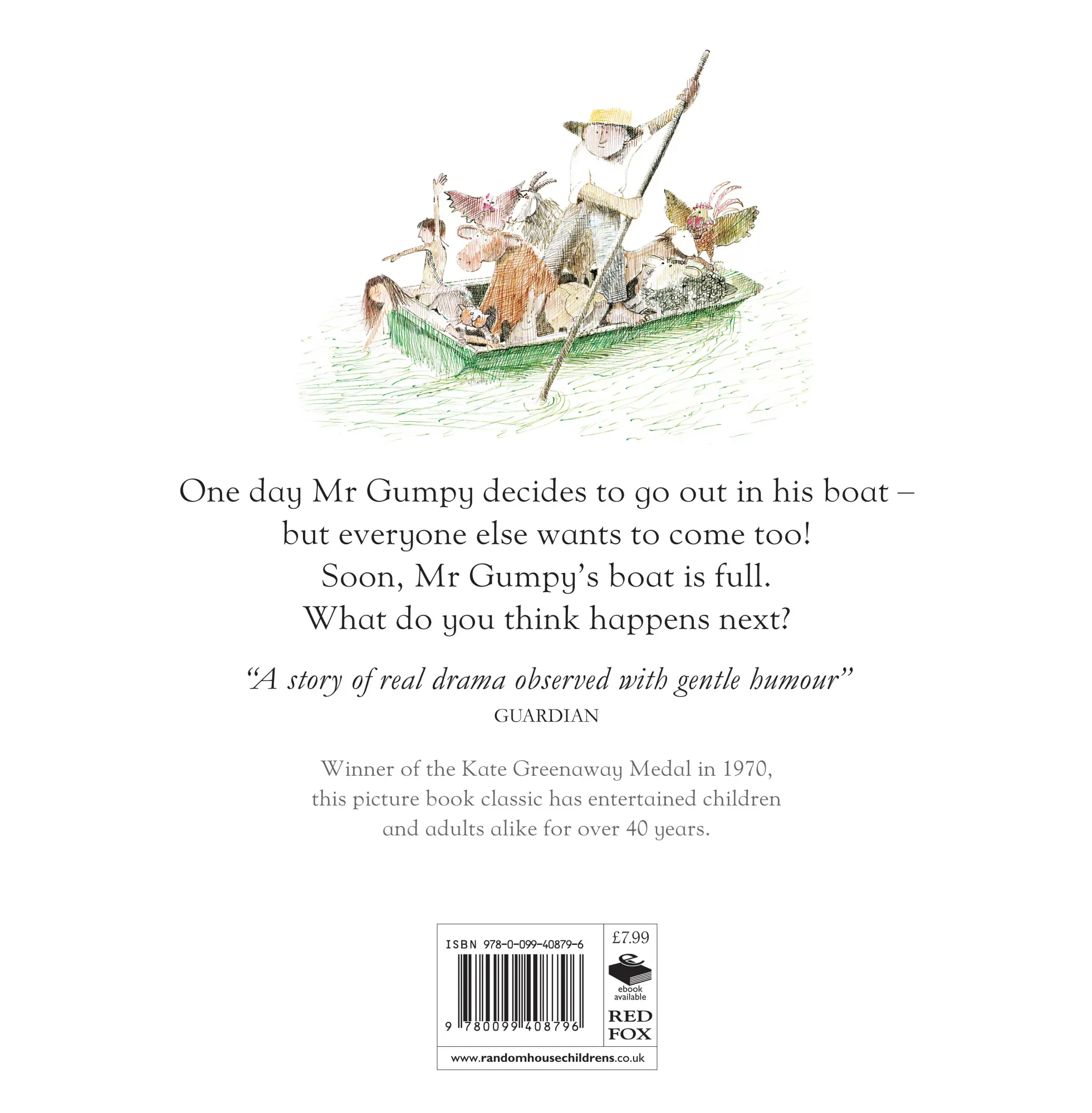 Rückseite: 9780099408796 | Mr Gumpy's Outing | John Burningham | Taschenbuch | Englisch | 2001