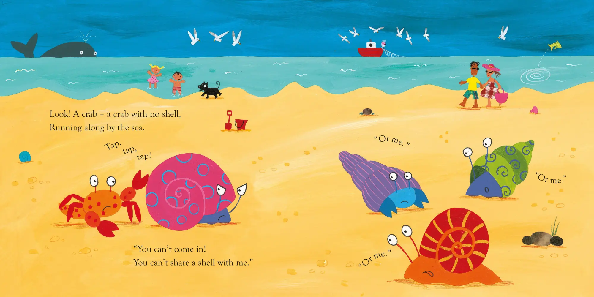 Bild: 9781035018796 | Sharing a Shell 20th Anniversary Edition | Julia Donaldson | Buch