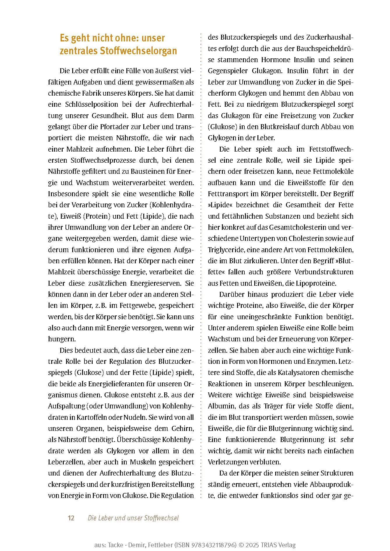 Bild: 9783432118796 | Expertenwissen: Fettleber | Frank Tacke (u. a.) | Taschenbuch | 128 S.