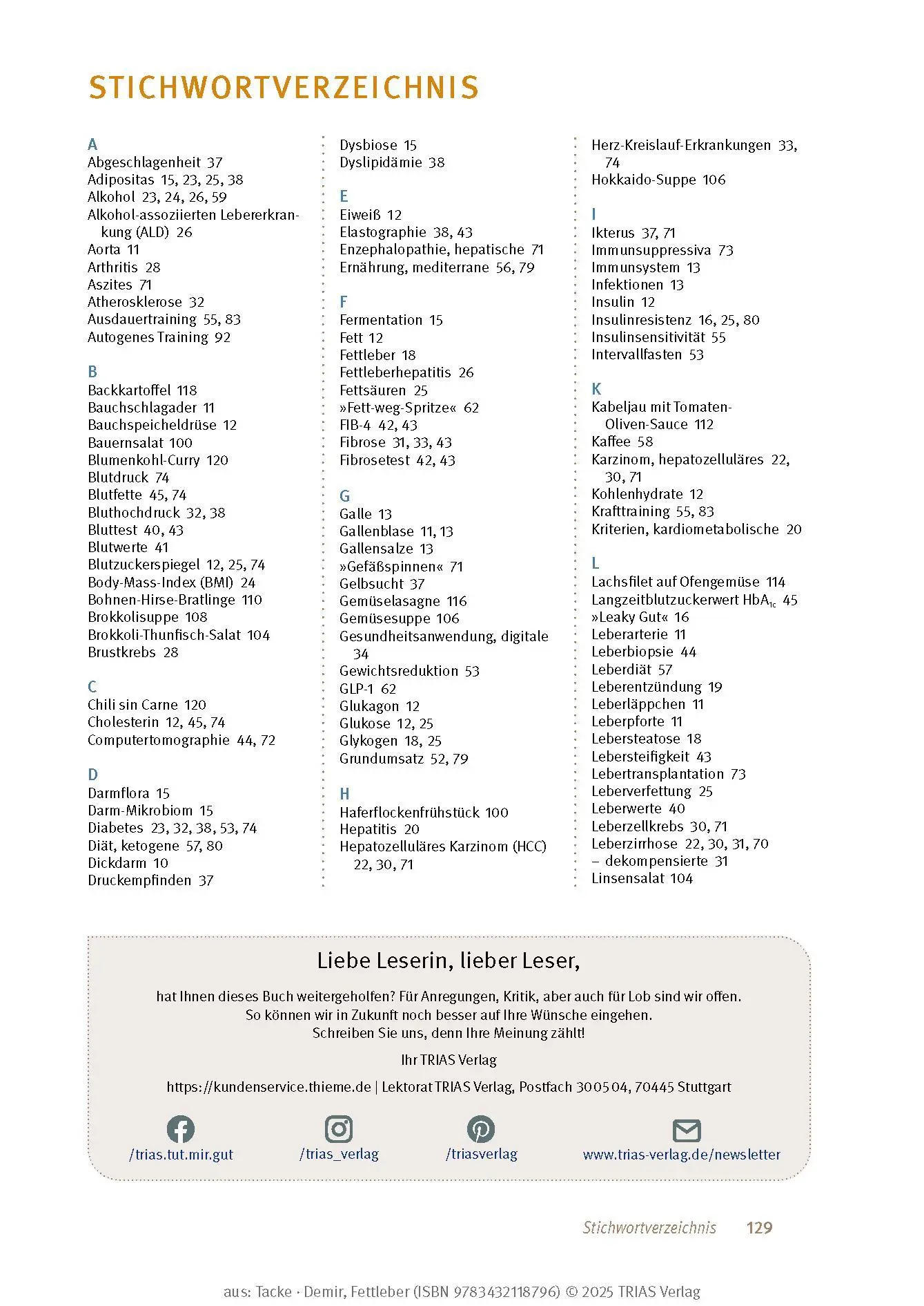 Bild: 9783432118796 | Expertenwissen: Fettleber | Frank Tacke (u. a.) | Taschenbuch | 128 S.