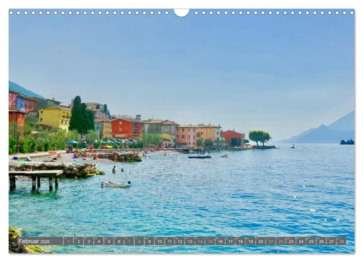 Bild: 9783457658796 | Gardasee, Italien (Wandkalender 2026 DIN A3 quer), CALVENDO...