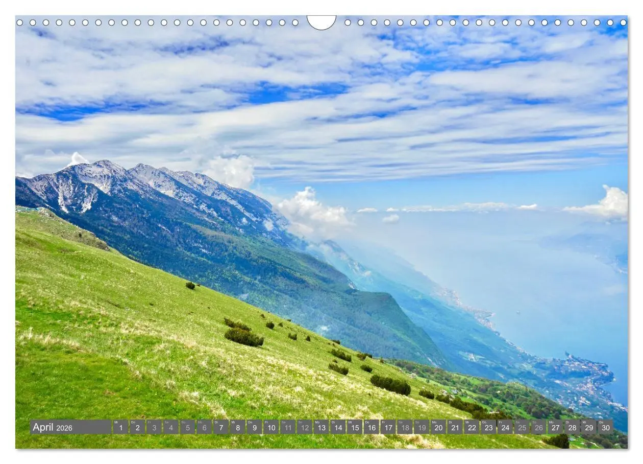 Bild: 9783457658796 | Gardasee, Italien (Wandkalender 2026 DIN A3 quer), CALVENDO...