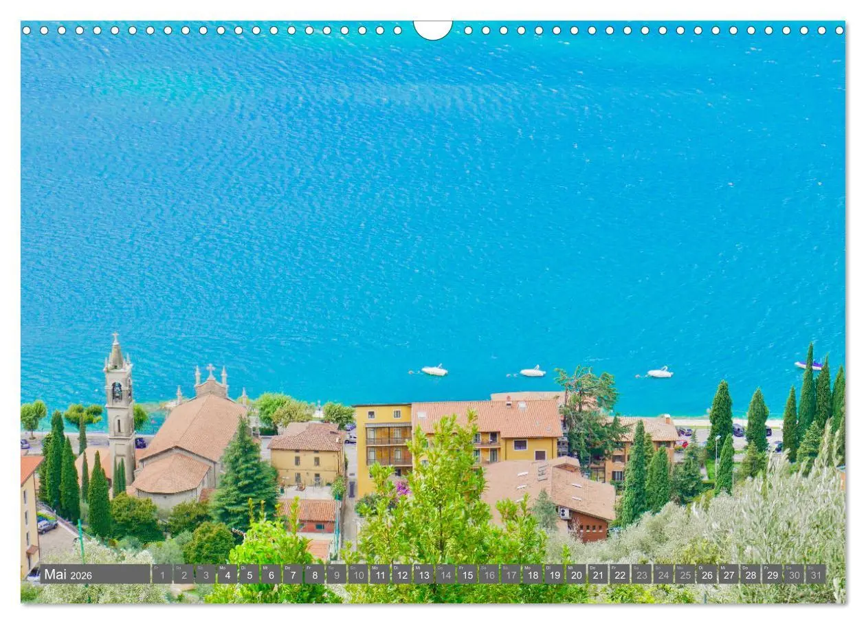 Bild: 9783457658796 | Gardasee, Italien (Wandkalender 2026 DIN A3 quer), CALVENDO...