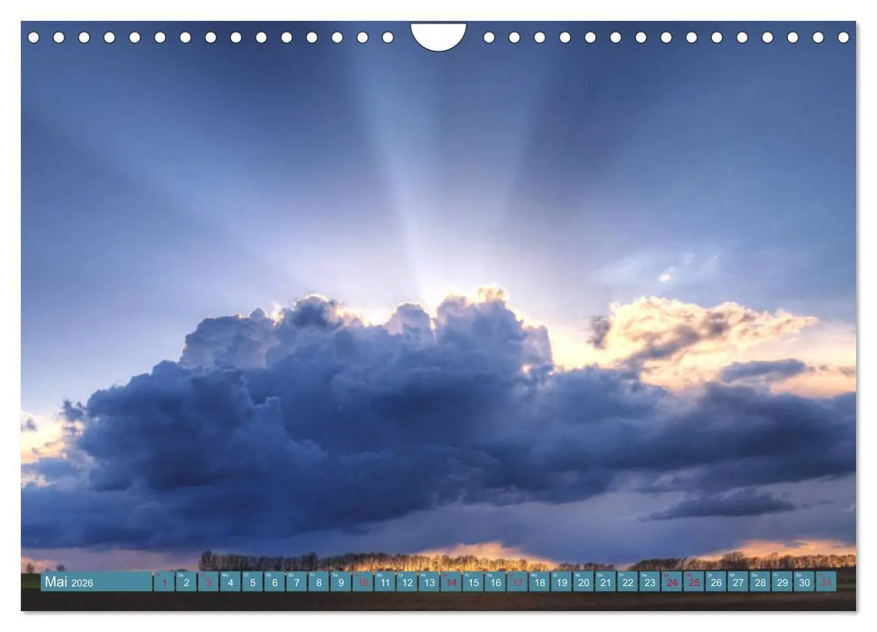 Bild: 9783457728796 | Fantastische Wetterfotos (Wandkalender 2026 DIN A4 quer), CALVENDO...