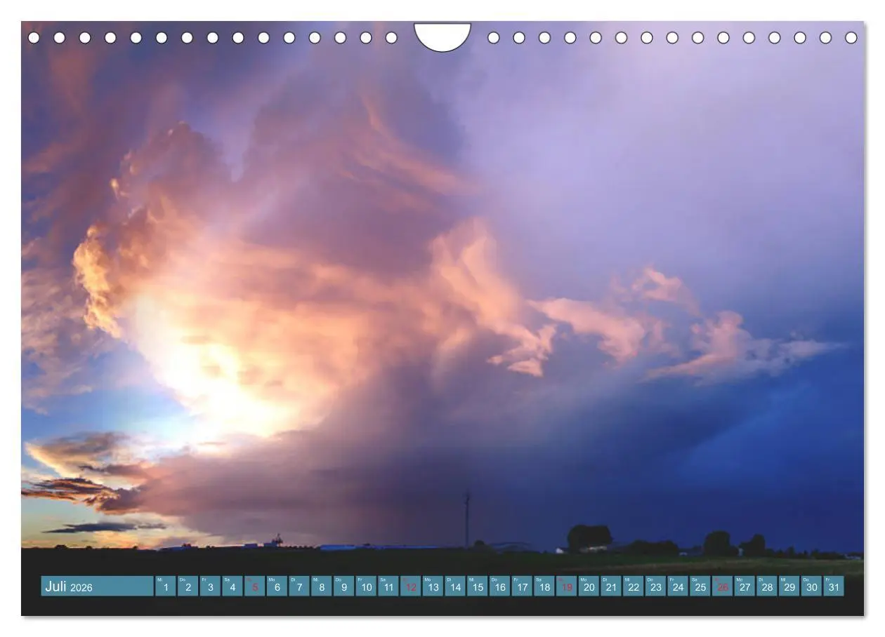 Bild: 9783457728796 | Fantastische Wetterfotos (Wandkalender 2026 DIN A4 quer), CALVENDO...