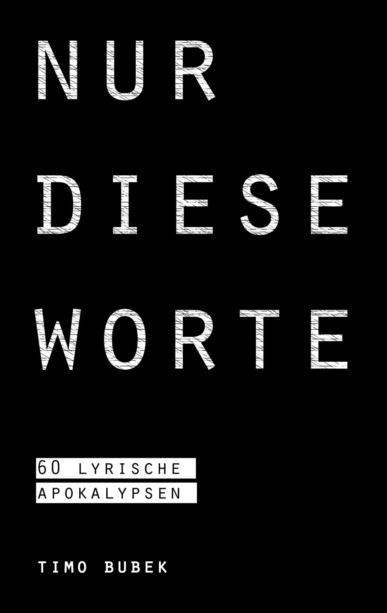 Cover: 9783743148796 | Nur diese Worte | Timo Bubek | Taschenbuch | 128 S. | Deutsch | 2017