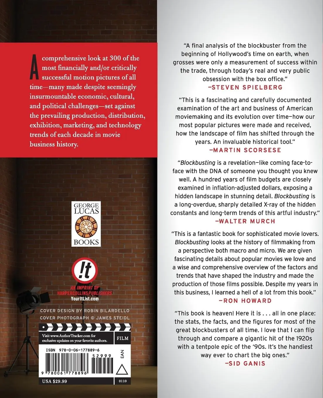 Rückseite: 9780061778896 | George Lucas's Blockbusting | Alex Ben Block | Taschenbuch | Englisch
