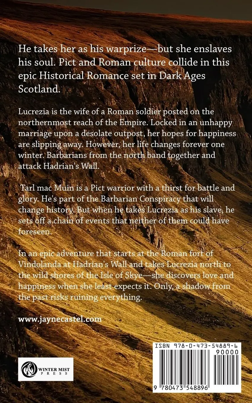 Rückseite: 9780473548896 | Barbarian Slave | A Dark Ages Scottish Romance | Jayne Castel | Buch