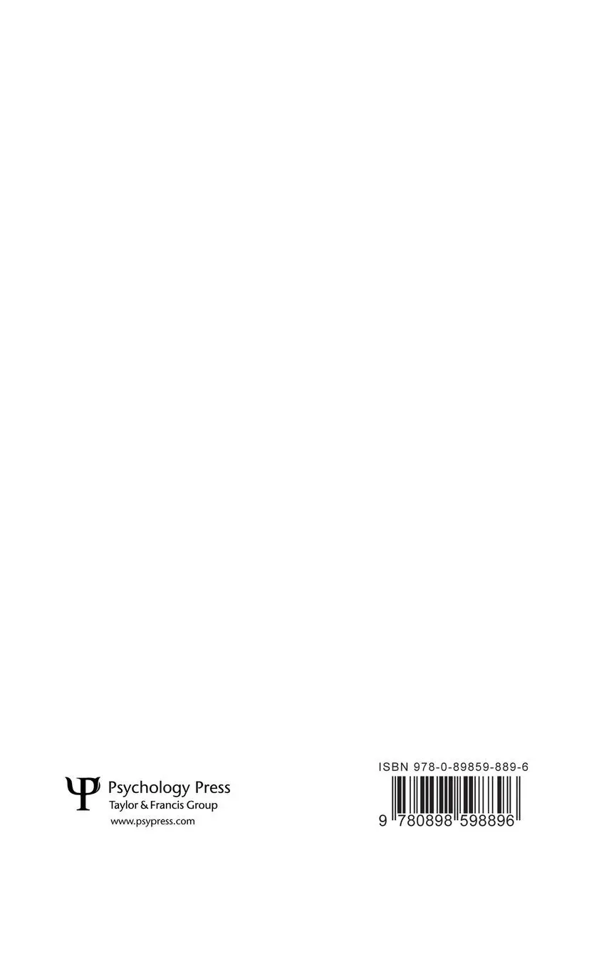 Rückseite: 9780898598896 | Goal Attainment Scaling | Applications, Theory, and Measurement | Buch