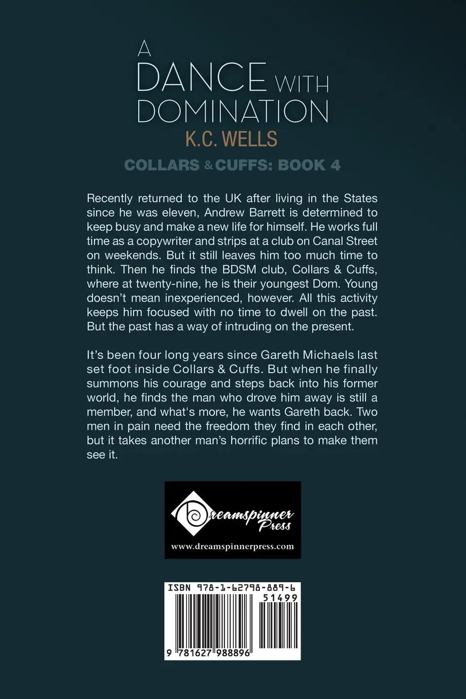 Rückseite: 9781627988896 | A Dance with Domination | K. C. Wells | Taschenbuch | Englisch | 2014