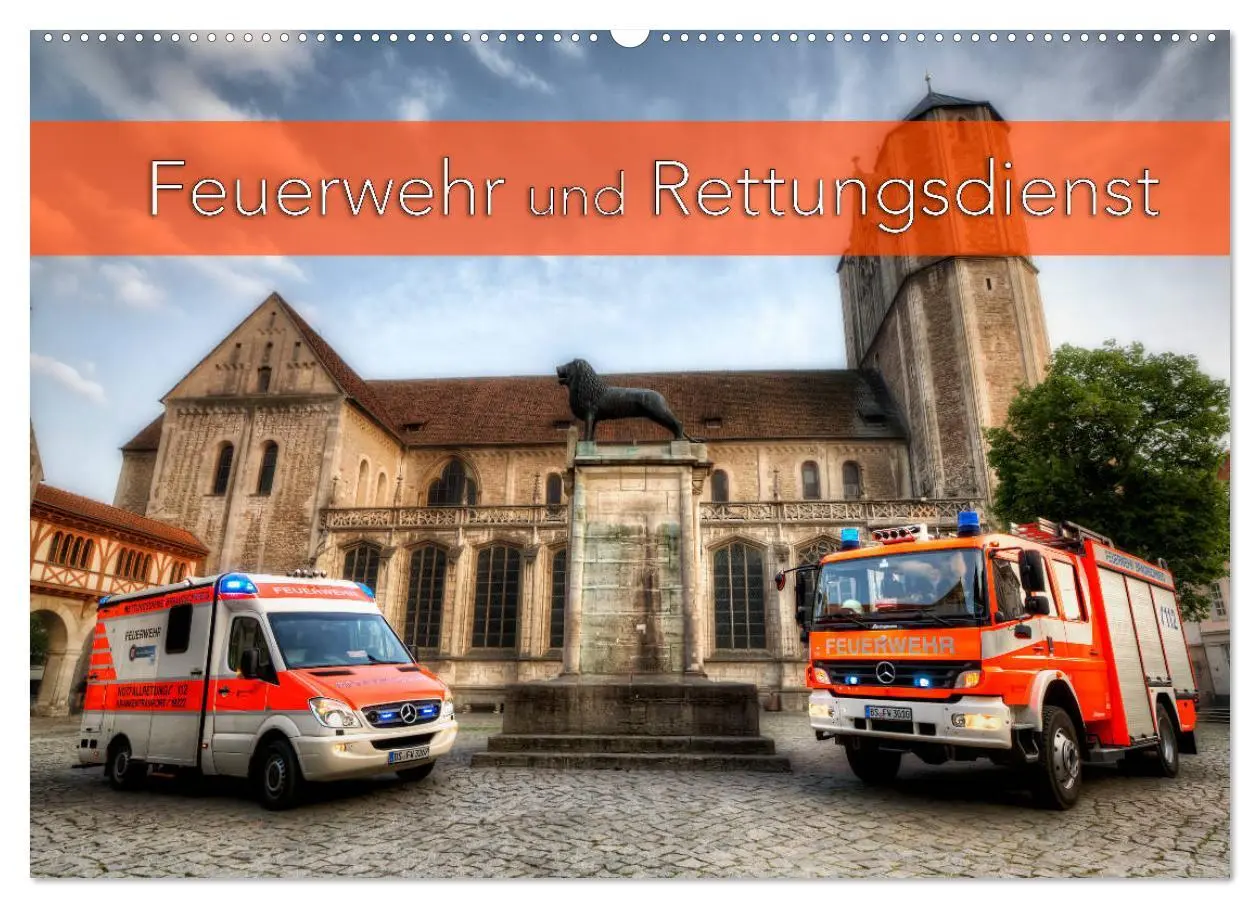 Cover: 9783457888896 | Feuerwehr und Rettungsdienst (Wandkalender 2026 DIN A2 quer),...