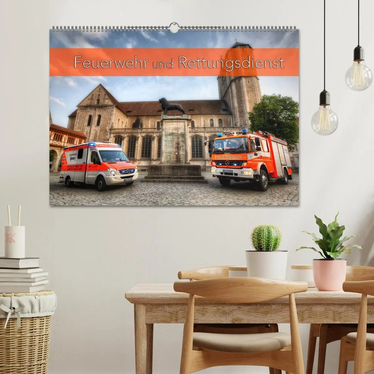 Bild: 9783457888896 | Feuerwehr und Rettungsdienst (Wandkalender 2026 DIN A2 quer),...