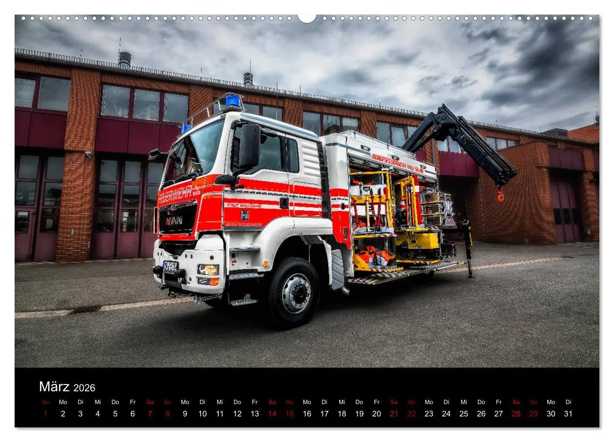 Bild: 9783457888896 | Feuerwehr und Rettungsdienst (Wandkalender 2026 DIN A2 quer),...