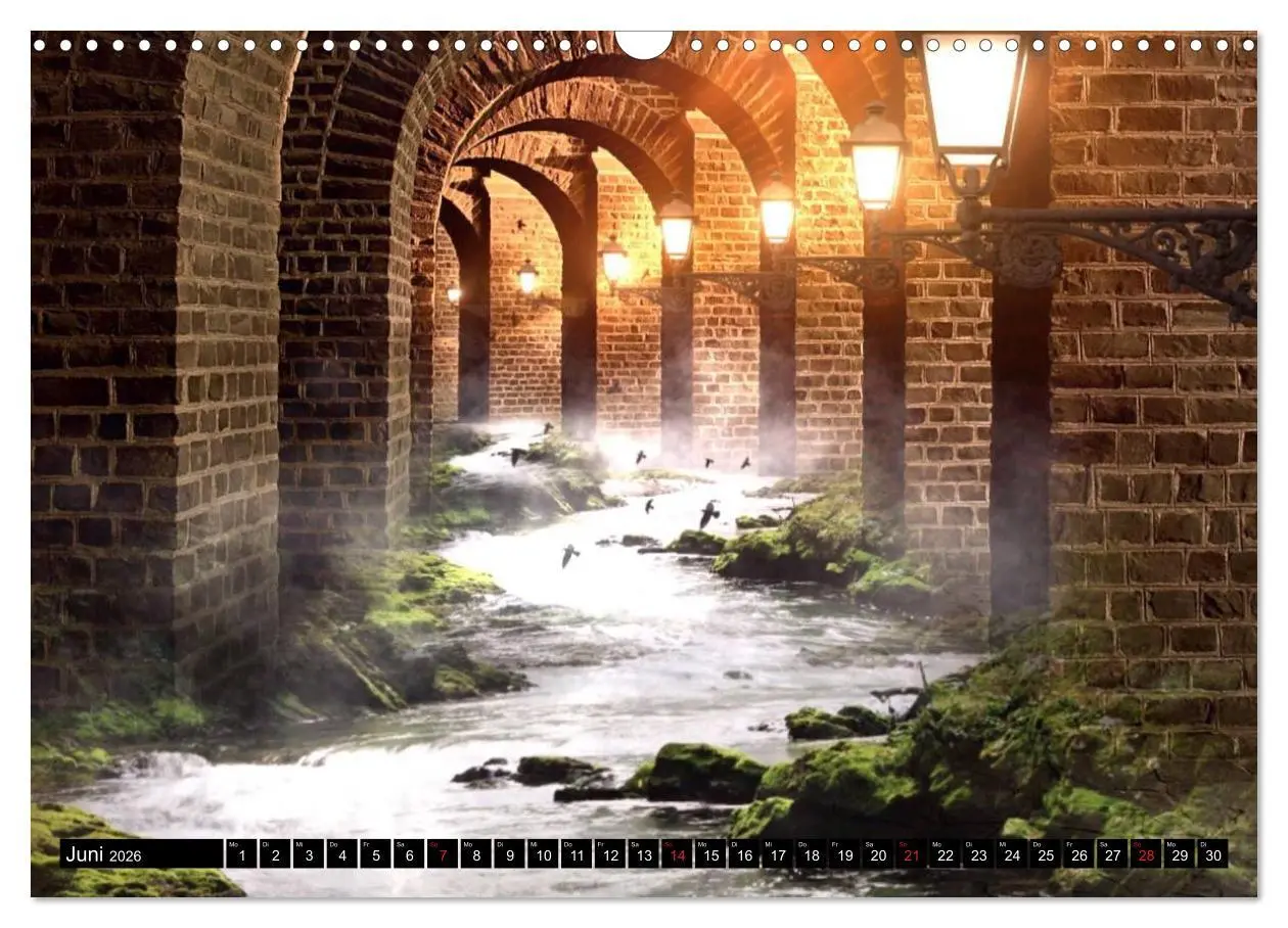 Bild: 9783516048896 | Traum und Fantasy. Reise durch surreale Wunderwelten (Wandkalender...