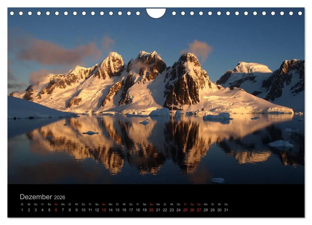 Bild: 9783516118896 | Antarktische Impressionen (Wandkalender 2026 DIN A4 quer), CALVENDO...
