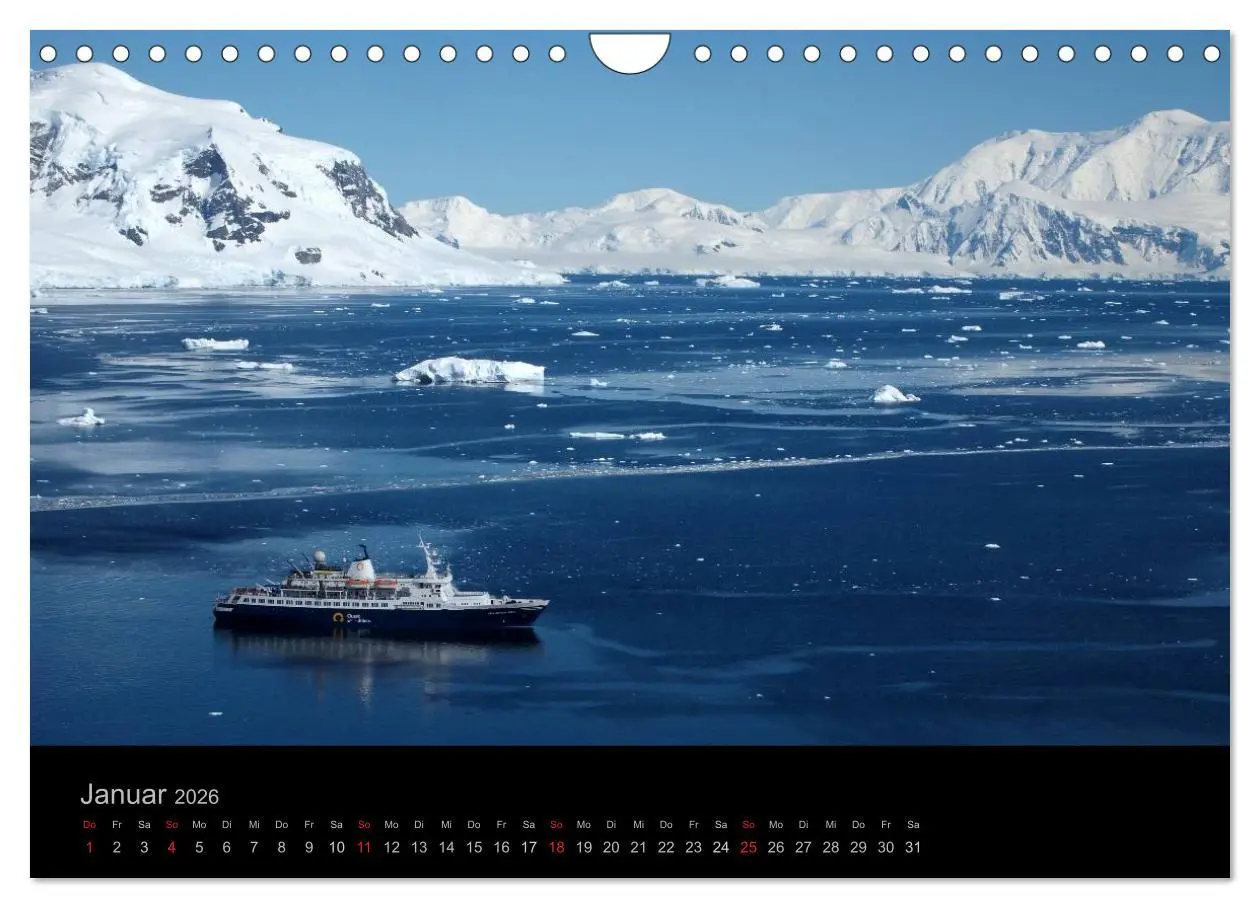 Bild: 9783516118896 | Antarktische Impressionen (Wandkalender 2026 DIN A4 quer), CALVENDO...