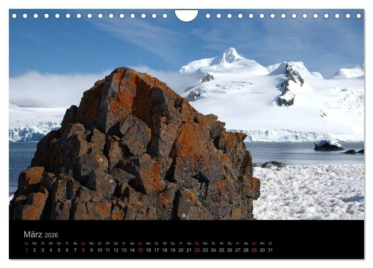 Bild: 9783516118896 | Antarktische Impressionen (Wandkalender 2026 DIN A4 quer), CALVENDO...