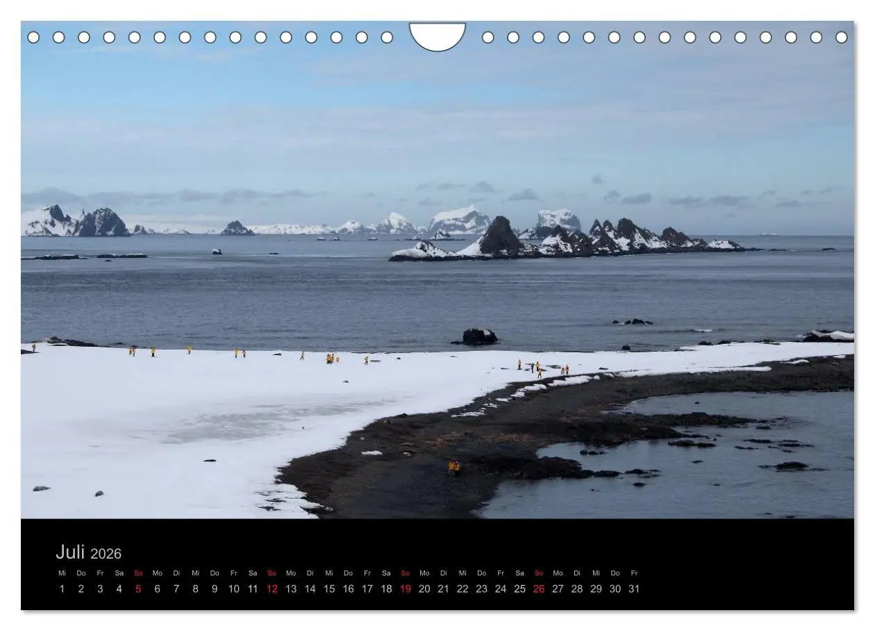 Bild: 9783516118896 | Antarktische Impressionen (Wandkalender 2026 DIN A4 quer), CALVENDO...