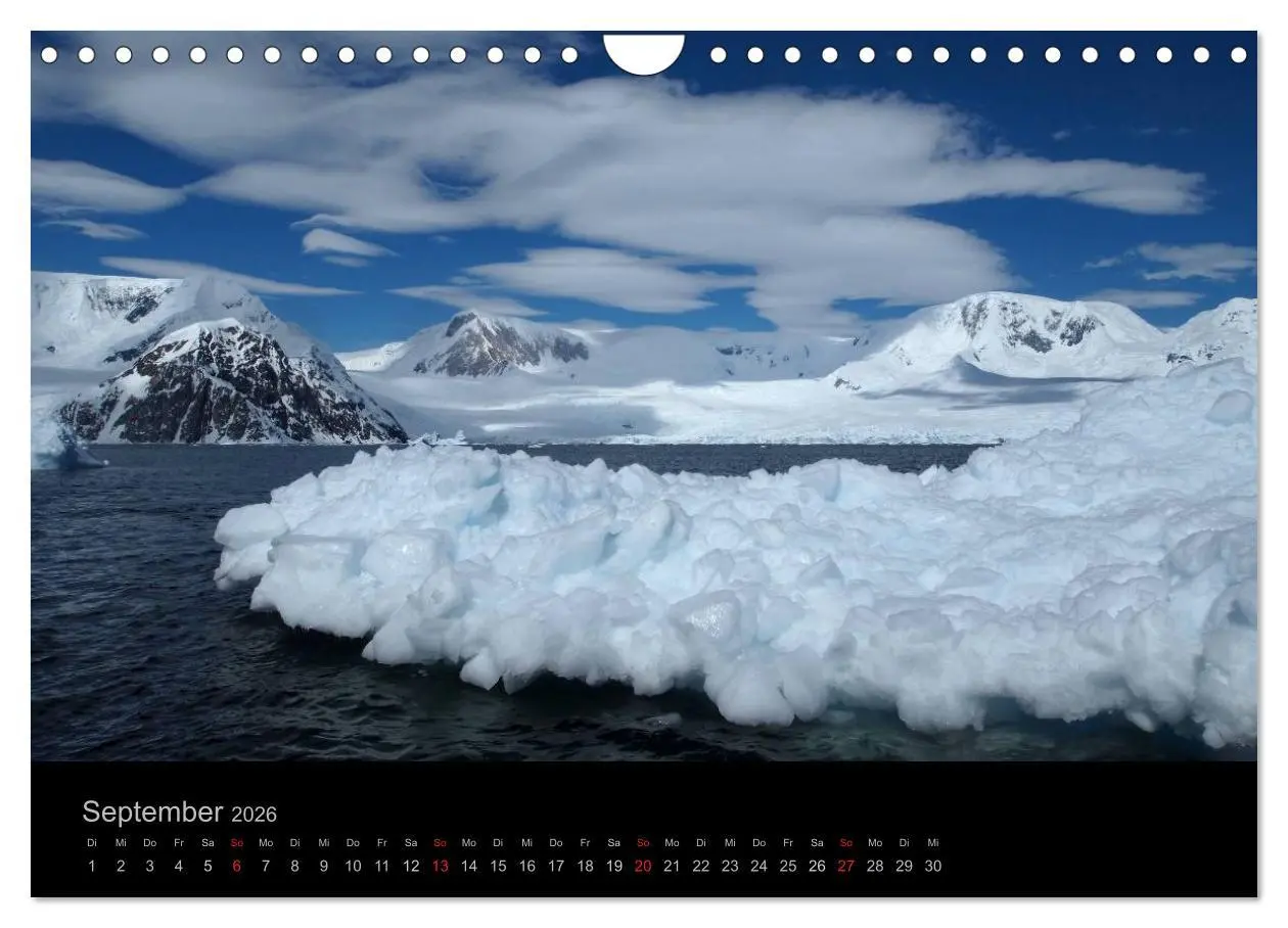 Bild: 9783516118896 | Antarktische Impressionen (Wandkalender 2026 DIN A4 quer), CALVENDO...