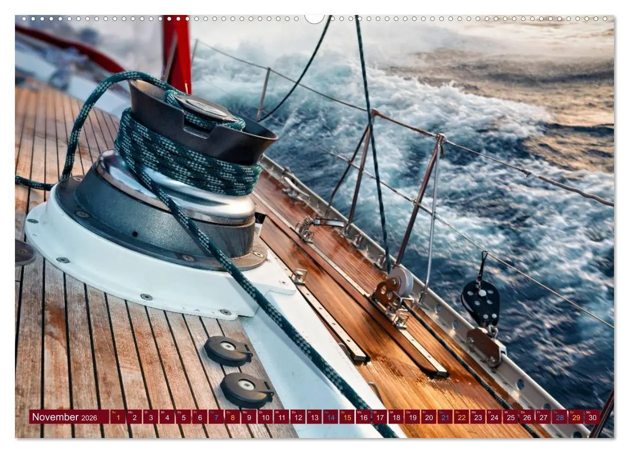Bild: 9783516738896 | SEGELN - unterwegs mit dem Wind (hochwertiger Premium Wandkalender...