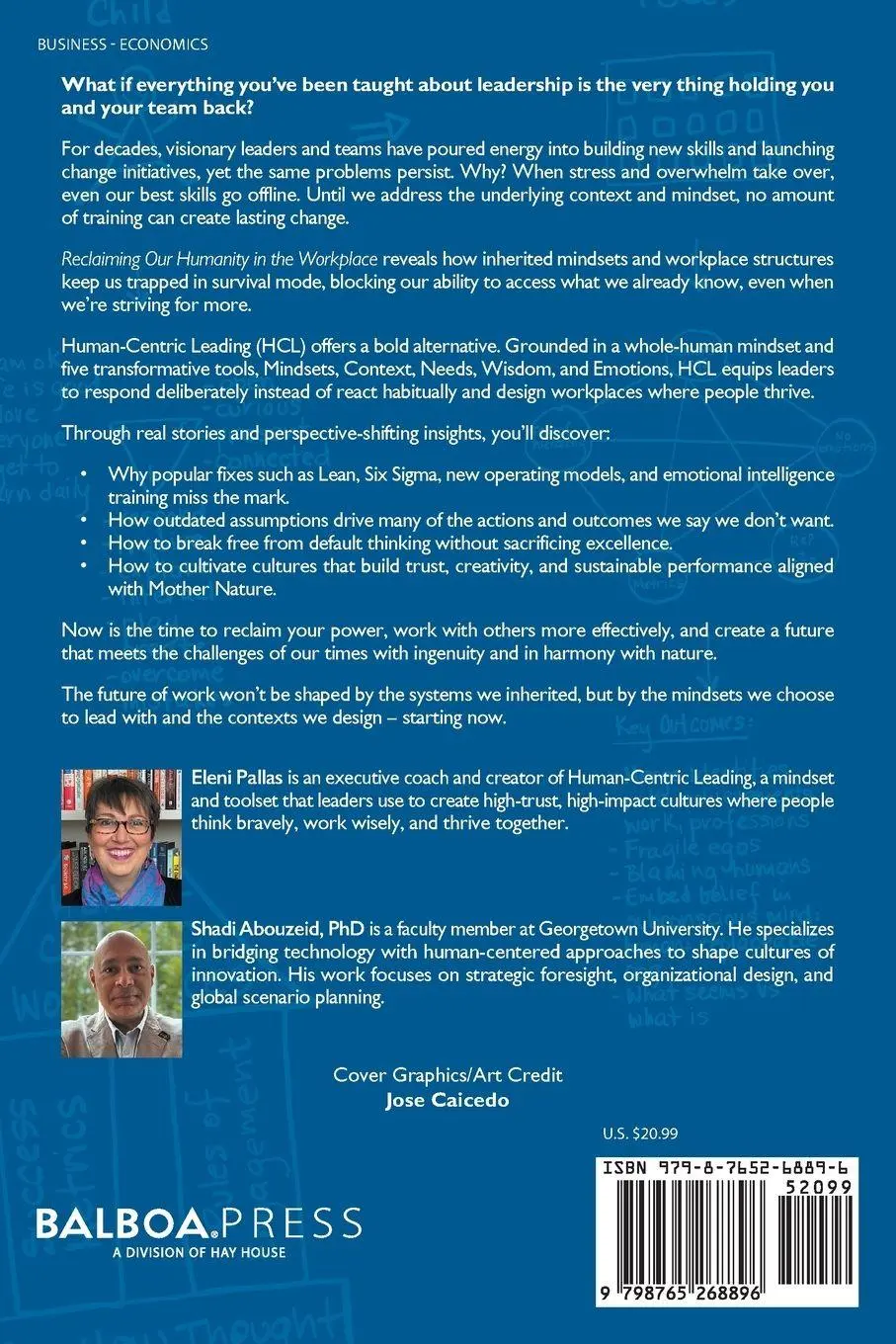 Rückseite: 9798765268896 | Reclaiming Our Humanity in the Workplace | Eleni Pallas (u. a.) | Buch