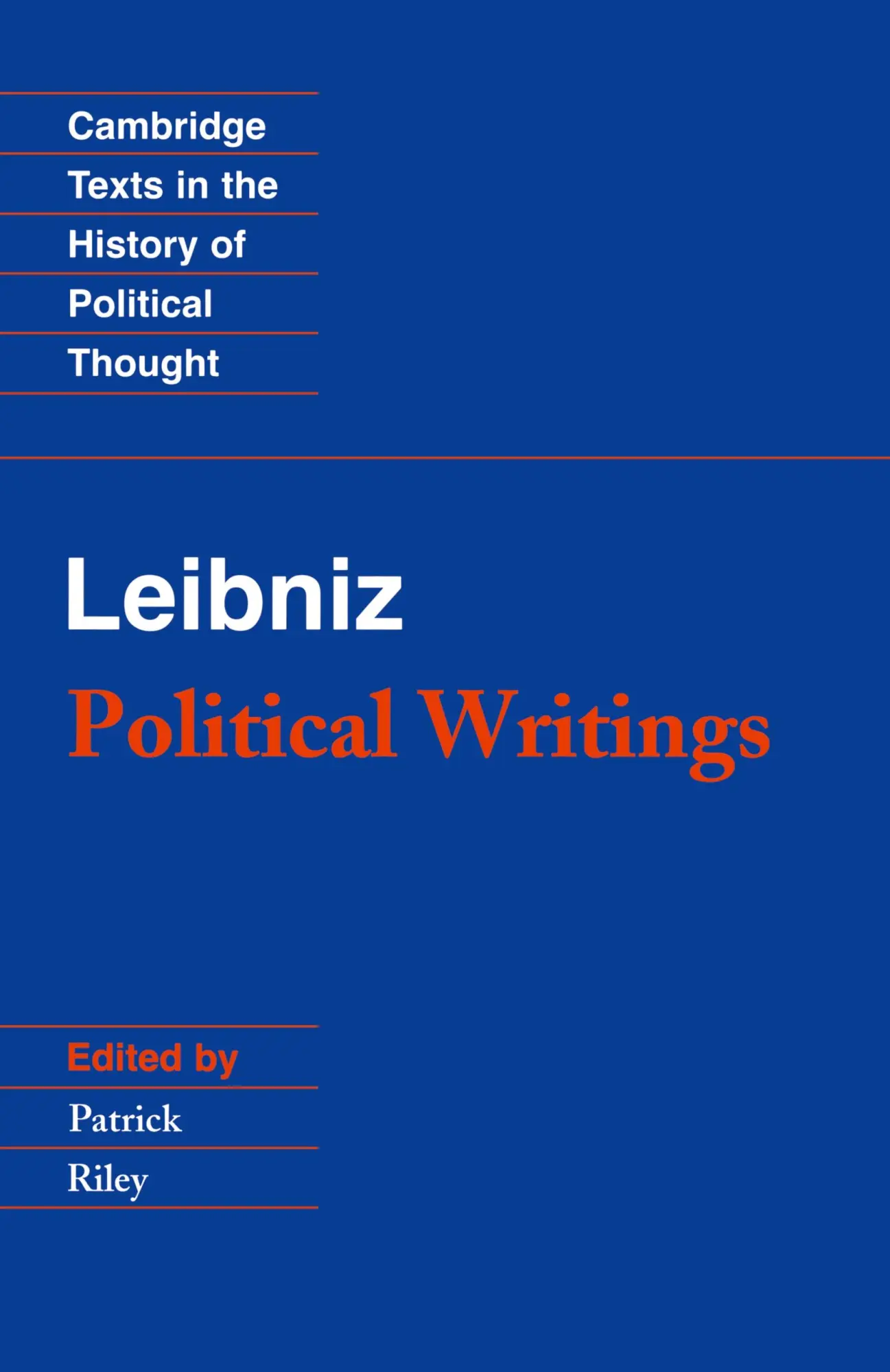 Cover: 9780521358996 | Leibniz | Political Writings | Gottfried W. Leibniz | Taschenbuch