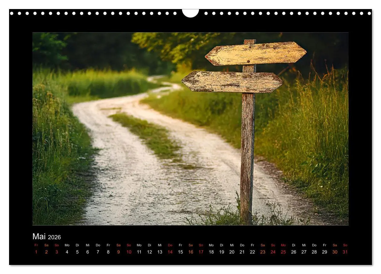 Bild: 9783457258996 | Geheimnisvolle Wege (Wandkalender 2026 DIN A3 quer), CALVENDO...