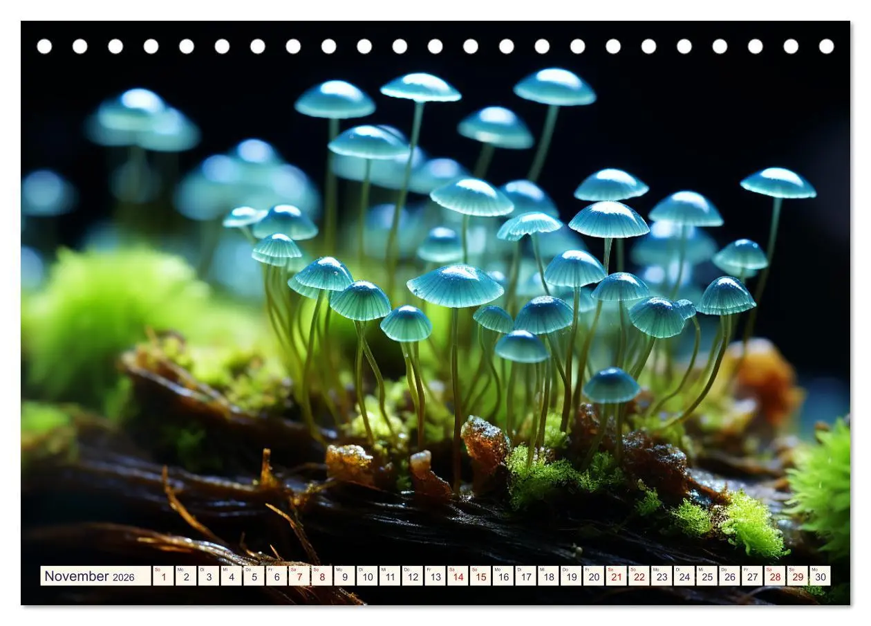 Bild: 9783457498996 | Wunderwelt Mikrokosmos (Tischkalender 2026 DIN A5 quer), CALVENDO...