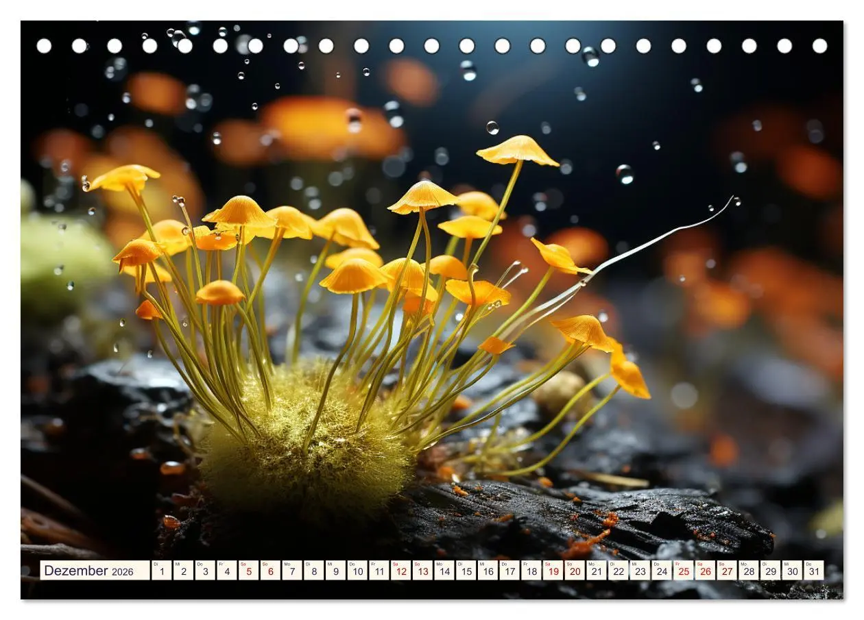 Bild: 9783457498996 | Wunderwelt Mikrokosmos (Tischkalender 2026 DIN A5 quer), CALVENDO...