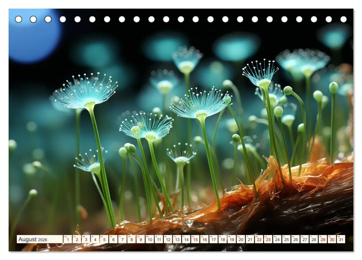 Bild: 9783457498996 | Wunderwelt Mikrokosmos (Tischkalender 2026 DIN A5 quer), CALVENDO...