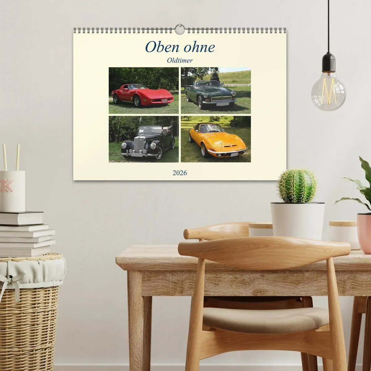 Bild: 9783516038996 | Oben ohne Oldtimer (Wandkalender 2026 DIN A3 quer), CALVENDO...