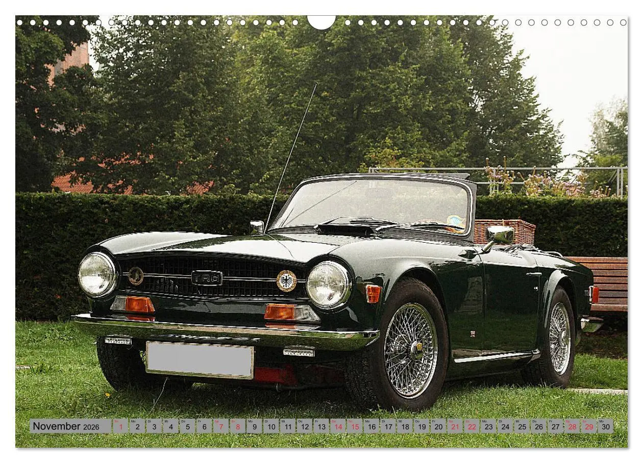 Bild: 9783516038996 | Oben ohne Oldtimer (Wandkalender 2026 DIN A3 quer), CALVENDO...