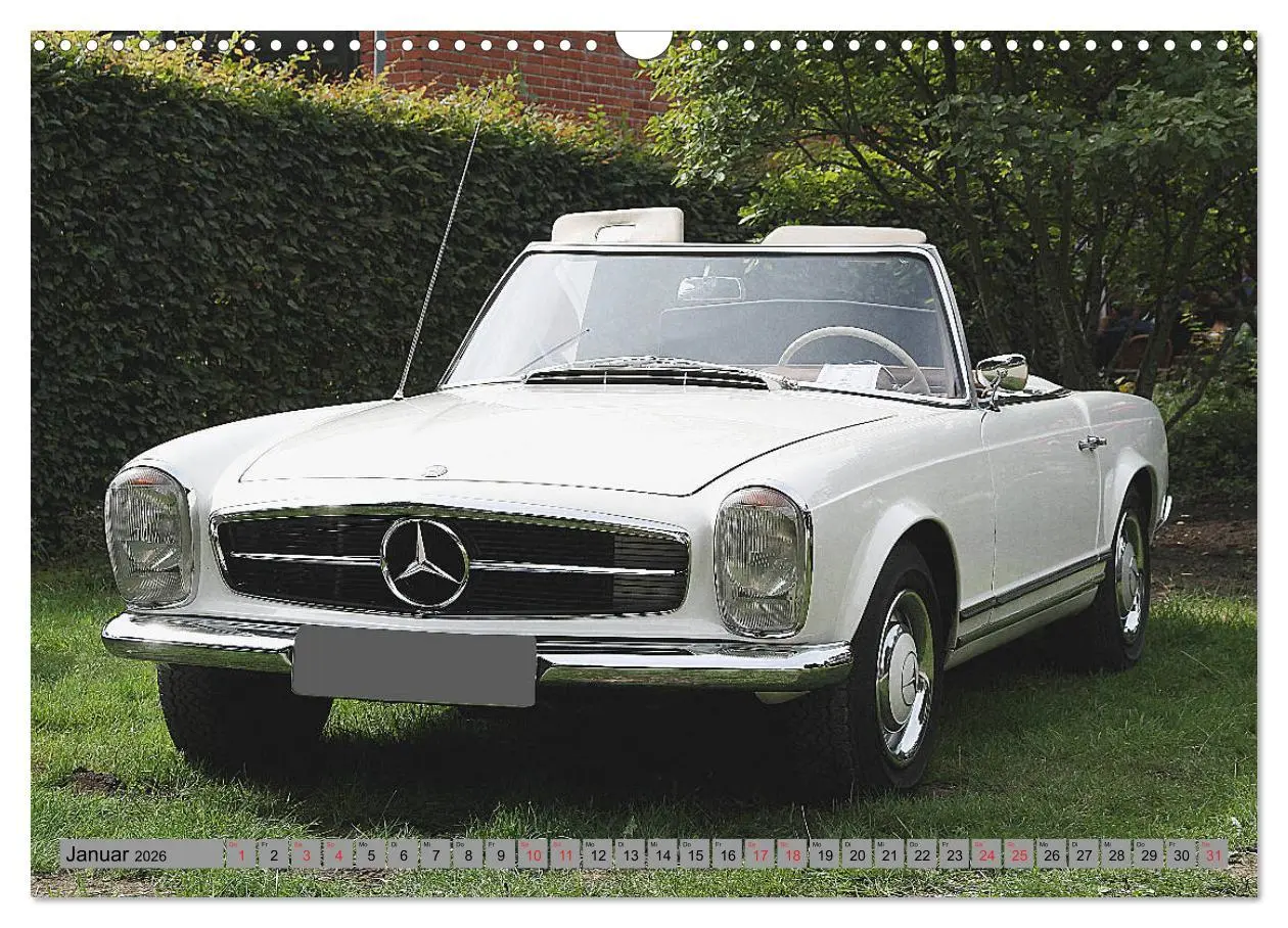 Bild: 9783516038996 | Oben ohne Oldtimer (Wandkalender 2026 DIN A3 quer), CALVENDO...