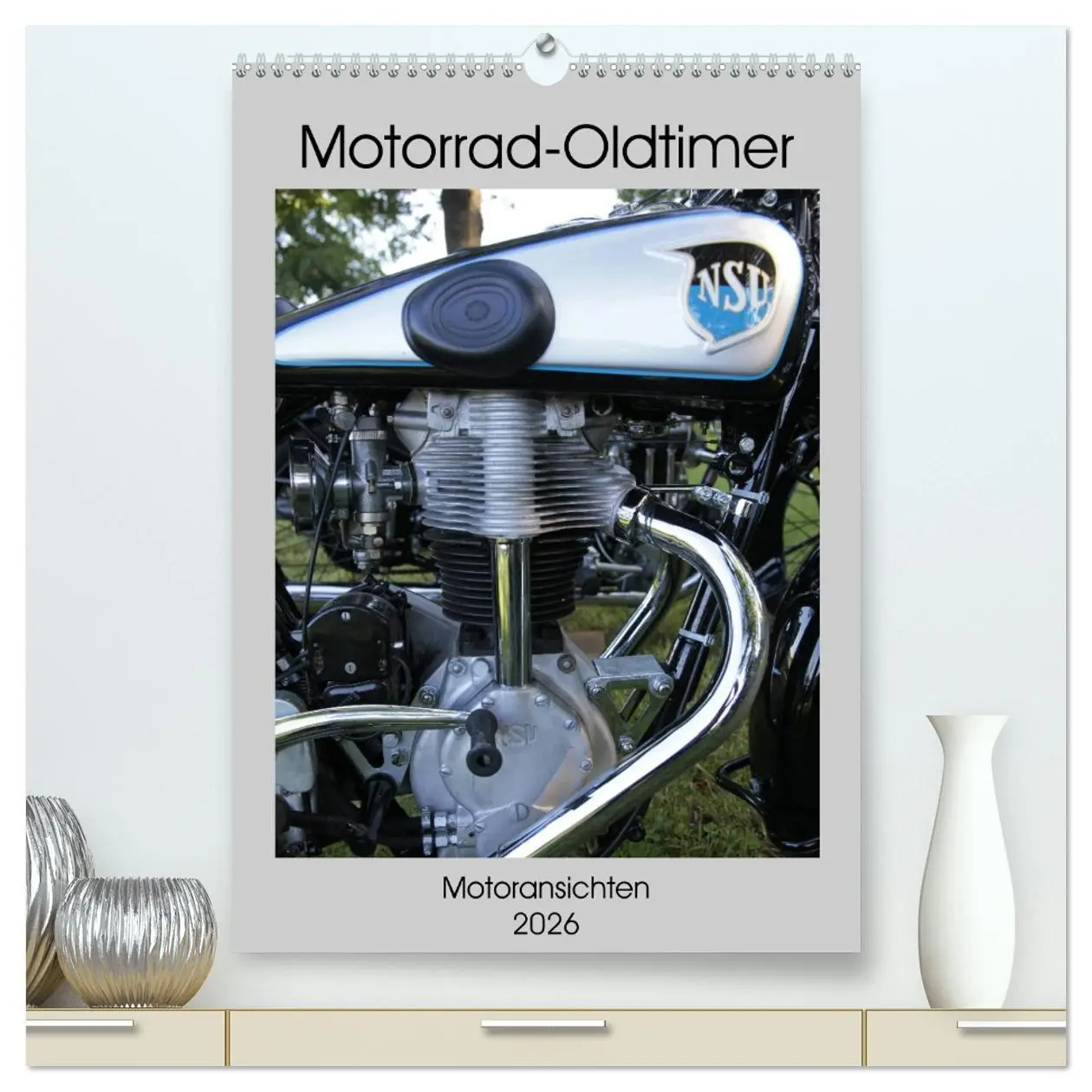 Cover: 9783516418996 | Motorrad Oldtimer - Motoransichten (hochwertiger Premium...
