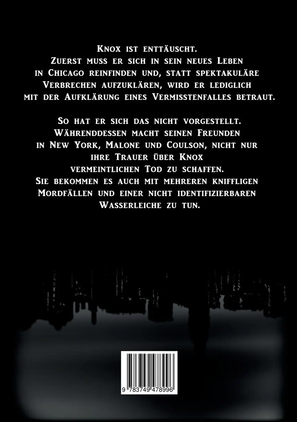 Rückseite: 9783749478996 | Manhattan Revenge | Sylvie Braesi | Taschenbuch | 524 S. | Deutsch