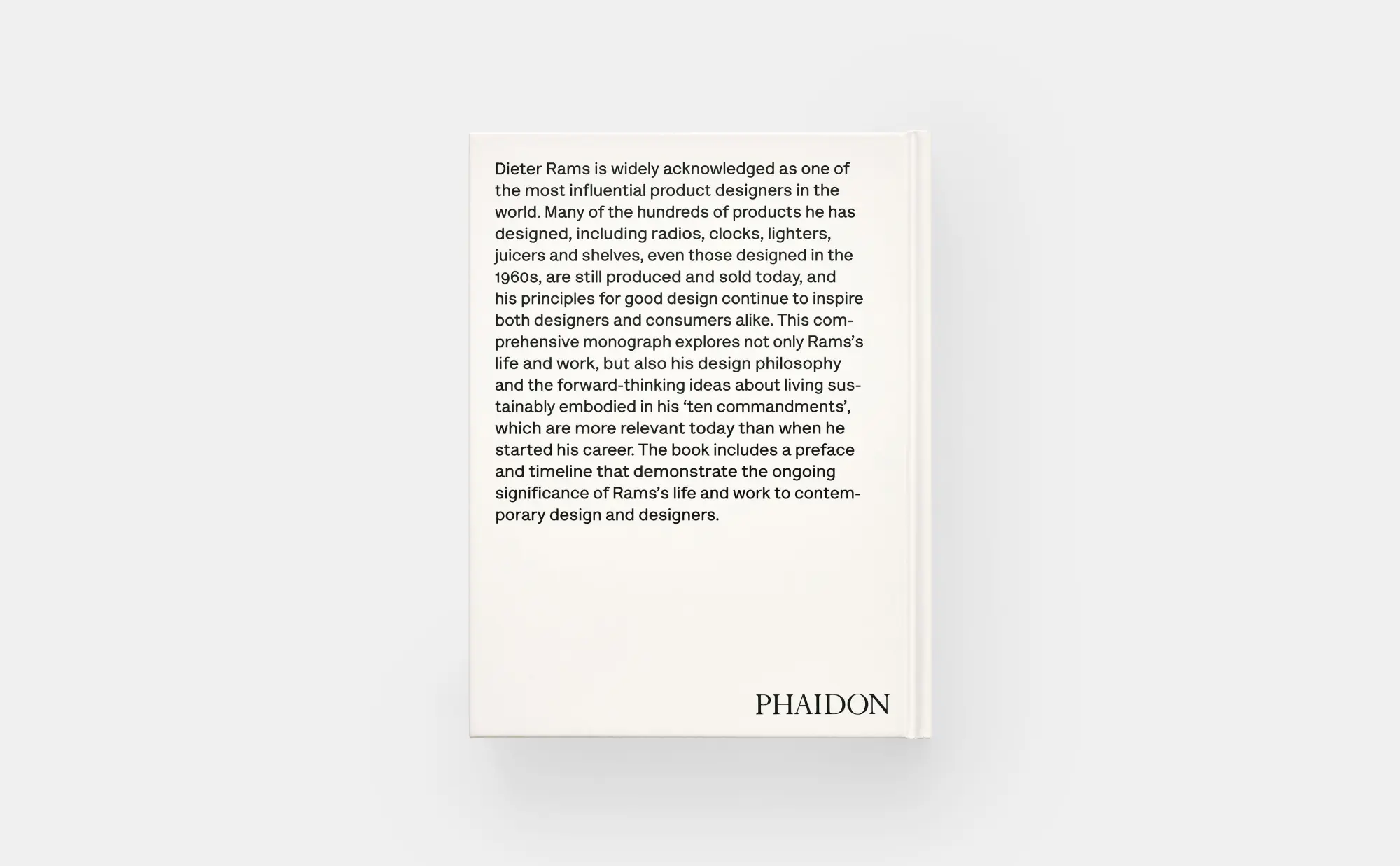 Bild: 9781838669096 | Dieter Rams | As Little Design as Possible | Sophie Lovell (u. a.)