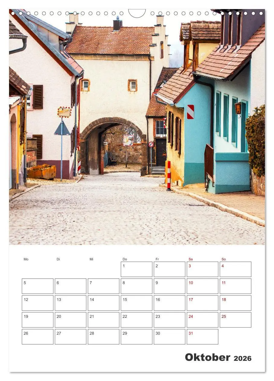 Bild: 9783516309096 | Breisach - Reiseplaner (Wandkalender 2026 DIN A3 hoch), CALVENDO...