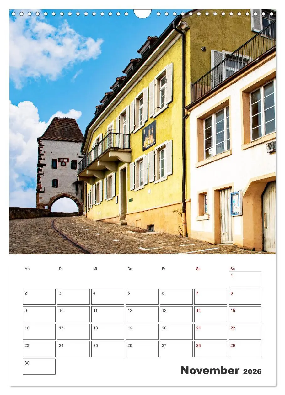 Bild: 9783516309096 | Breisach - Reiseplaner (Wandkalender 2026 DIN A3 hoch), CALVENDO...