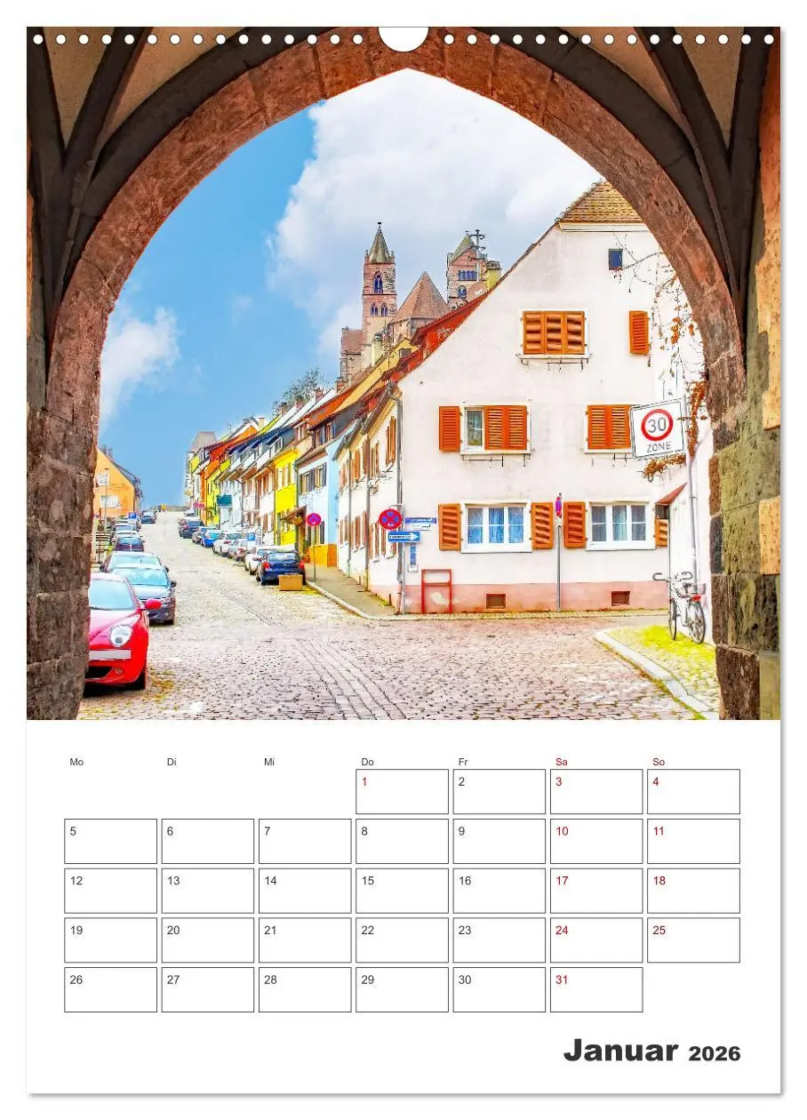 Bild: 9783516309096 | Breisach - Reiseplaner (Wandkalender 2026 DIN A3 hoch), CALVENDO...