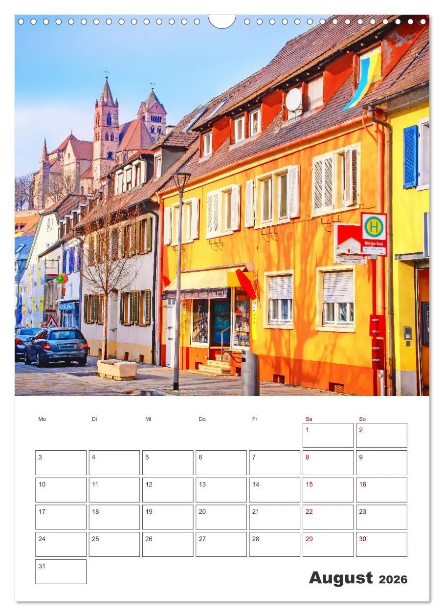 Bild: 9783516309096 | Breisach - Reiseplaner (Wandkalender 2026 DIN A3 hoch), CALVENDO...