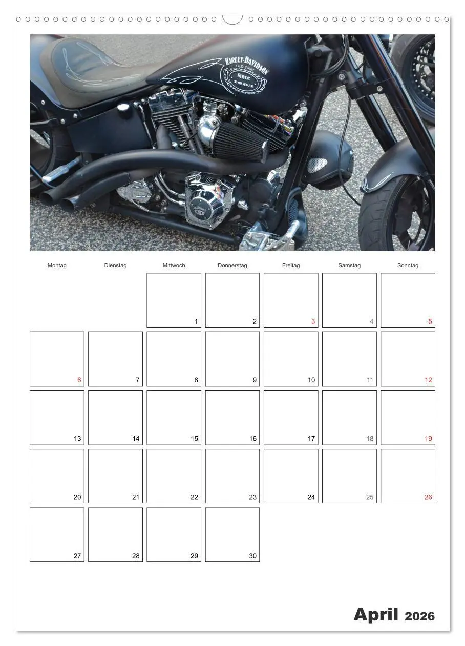 Bild: 9783516479096 | Best of Harley-Davidson Custom-Style 2026 (Wandkalender 2026 DIN A2...