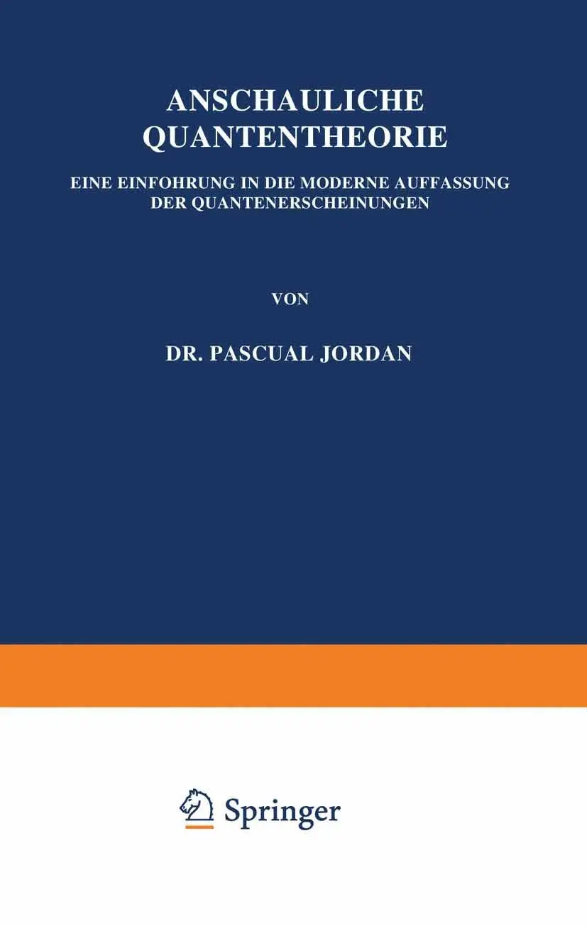 Cover: 9783642899096 | Anschauliche Quantentheorie | P. Jordan | Taschenbuch | xii | Deutsch