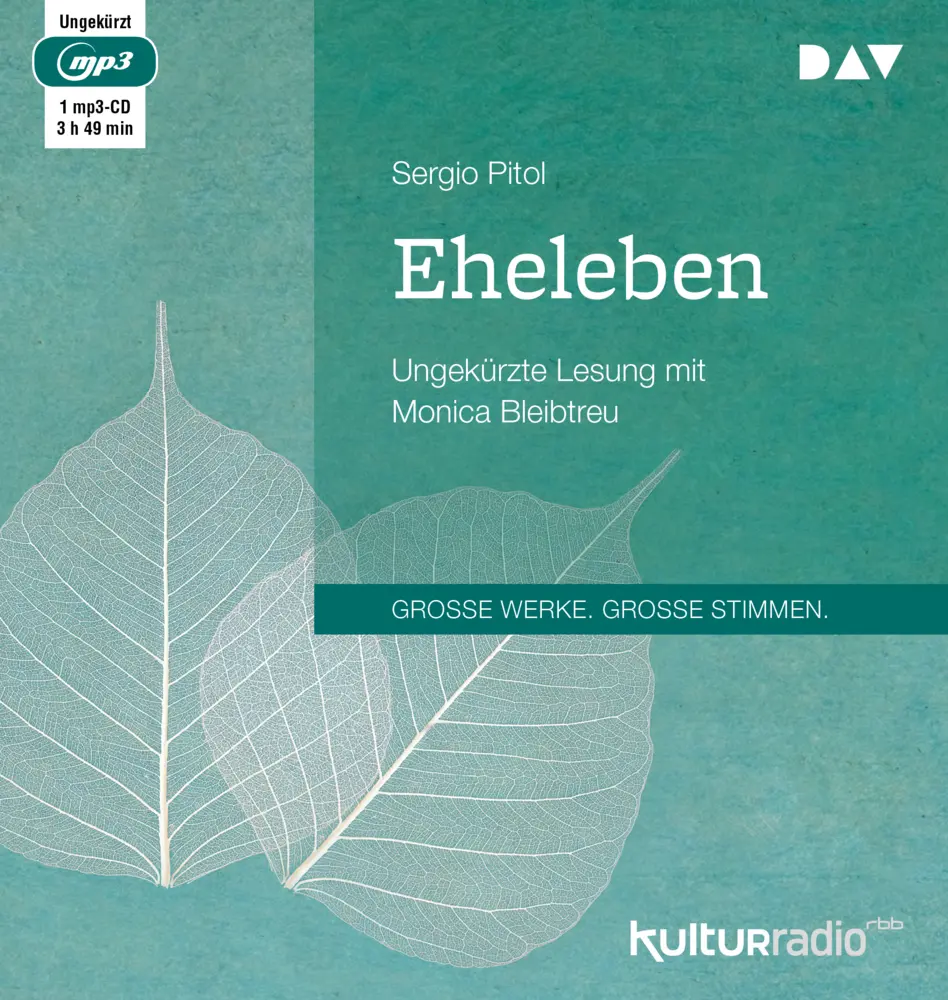 Cover: 9783742409096 | Eheleben, 1 Audio-CD, 1 MP3 | Sergio Pitol | Audio-CD | 229 Min.