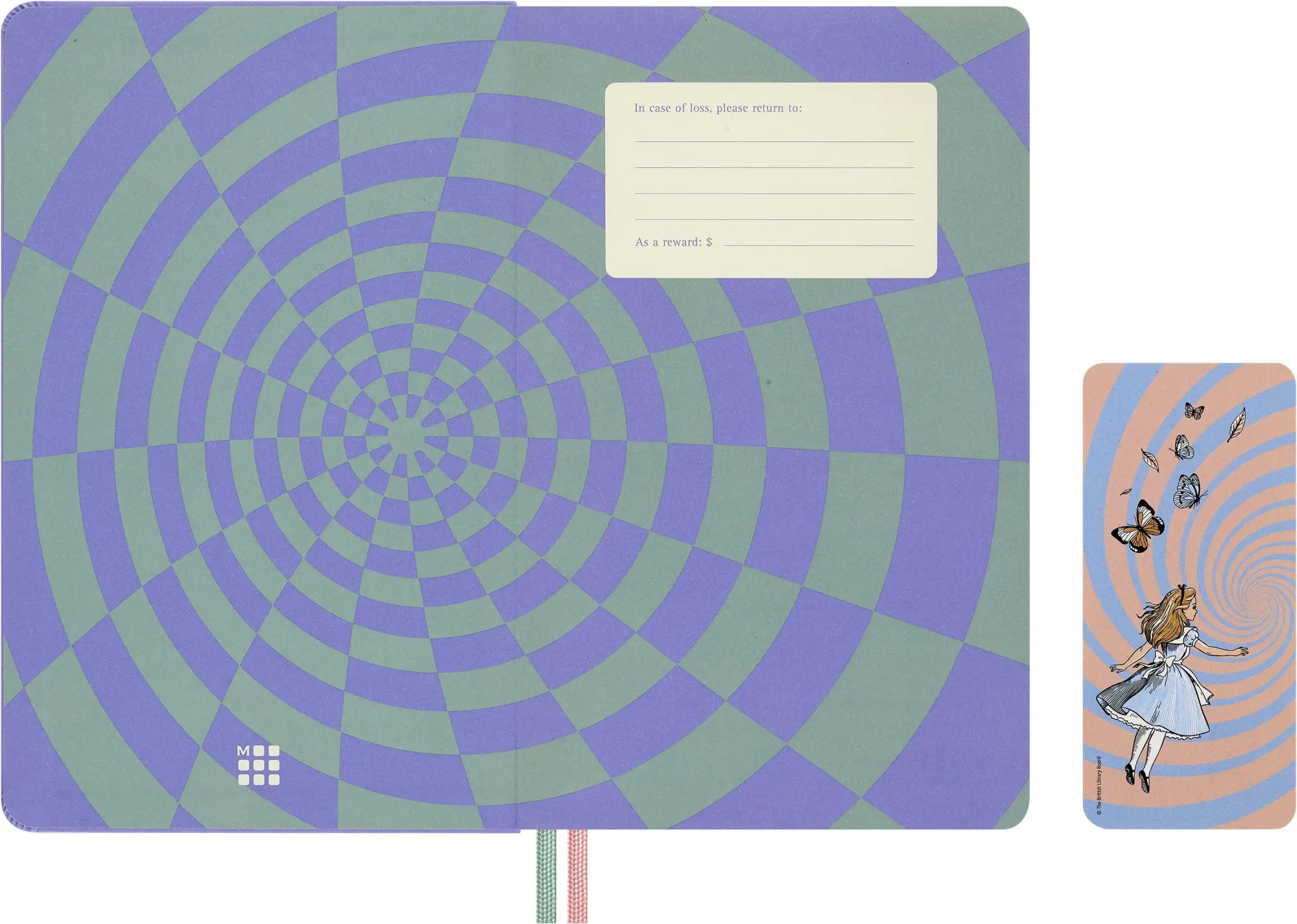 Bild: 8056999279196 | Moleskine Alice im Wunderland 18 Monate Wochen-Notizkalender...