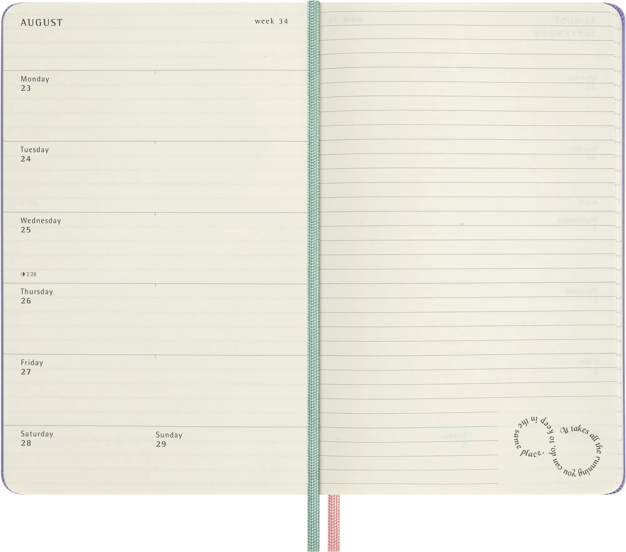 Bild: 8056999279196 | Moleskine Alice im Wunderland 18 Monate Wochen-Notizkalender...