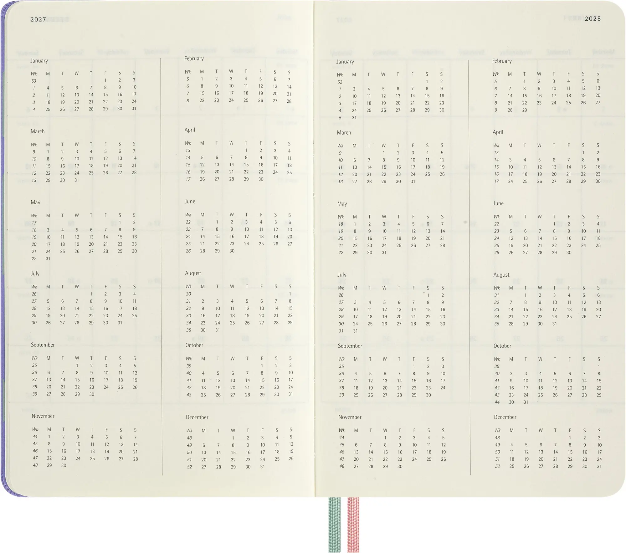 Bild: 8056999279196 | Moleskine Alice im Wunderland 18 Monate Wochen-Notizkalender...